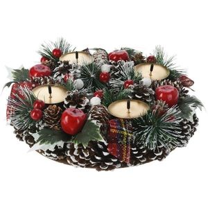 Coroană de Advent Pine, 27 x 8 cm imagine