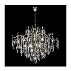 Lustră de cristal pe lanț 6xE27/60W/230V imagine