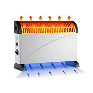 Convector electric 750/1250/2000W temporizator Brilagi imagine