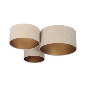 Plafonieră SPACE 3xE27/60W/230V bej/auriu imagine