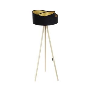 Lampadar GALAXY 1xE27/60W/230V negru/bej imagine