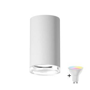 Spot pentru baie TURYN LED RGBW reglabil 1xGU10/6, 5W/230V IP44 alb imagine