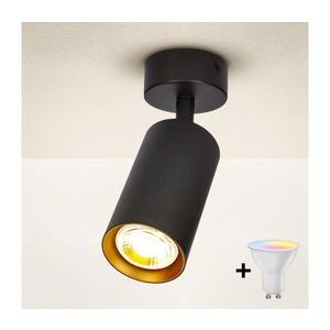 Brilagi - Spot LED dimabil SELE 1xGU10/6, 5W/230V negru/auriu imagine