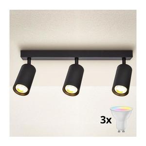 Brilagi - Spot LED dimabil SELE 3xGU10/6, 5W/230V negru imagine