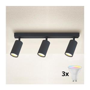 Brilagi - Spot LED dimerizabil SELE, 3x GU10, 6, 5W, 230V, antracit imagine