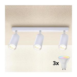 Spot LED reglabil SELE 3x GU10/6, 5W/230V, alb - Brilagi imagine