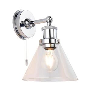 Endon 95513 - Aplica de perete pentru baie TOULON 1xE27/10W/230V IP44 crom lucios imagine