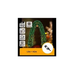 - Decorațiune LED de Crăciun pentru exterior 112xLED/3, 6W/230V 2m IP44 imagine