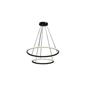 Lustră LED reglabilă suspendată pe cablu, 55W, 230V, 3000-6500K, Ø 60 cm + telecomandă imagine