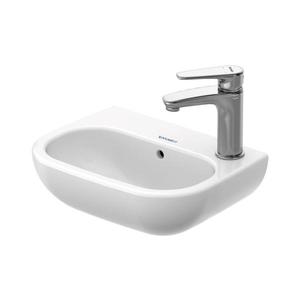 Duravit 7053600082 - Lavoar suspendat D-CODE 36 x 27 cm, ceramică, alb lucios imagine