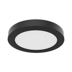 Plafonieră LED EVORA, 6W, 230V, 3000/4000/6000K, Ø 14 cm, neagră imagine