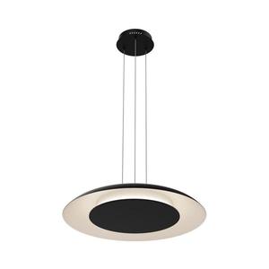 Lustră LED suspendată pe cablu PIATTINO, 30 W, 230 V, 2700/3200/4000 K, Ø 40 cm, negru imagine