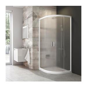 Ravak 3B270100ZG - Cabină de duș BLIX 90x90 cm, cu 4 elemente, în formă de sfert de cerc, albă imagine