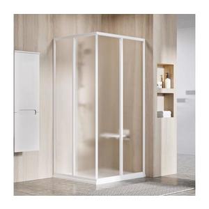 Cabina de duș Ravak SUPERNOVA 14V701O2ZGS - 90x90 cm, albă imagine