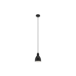 Eglo 55243 - Lustră PRIDDY suspendată pe cablu, 1xE27/60W/230V, negru imagine