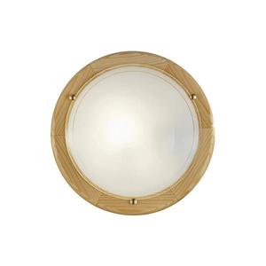 Eglo 3894 - Plafonieră UFO, 2 x soclu E27, max. 60 W pe soclu, 230 V, Ø 38 cm, finisaj din pin imagine