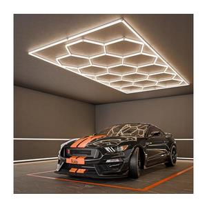 Plafonieră LED LED/696W/85-265V 4000K 484x243 cm CRI 90 IP54 albă imagine