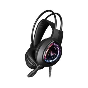 Căști LED RGB de joc VARR cu microfon imagine
