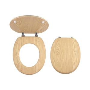 Capac WC din MDF/decor frasin - FERRO imagine