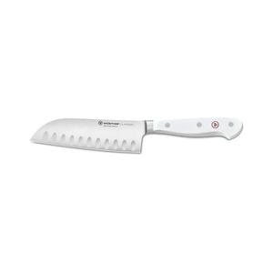 Wüsthof - Cuțit de bucătărie Santoku CLASSIC, lamă 14 cm, alb imagine