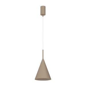 Lustră suspendată pe cablu CAPITAL 1xGX53/15W/230V diametru 17 cm taupe imagine