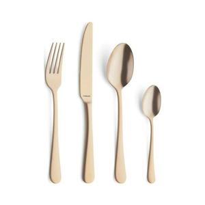 Set tacâmuri AUSTIN, 24 piese, din oțel inoxidabil, aurii imagine