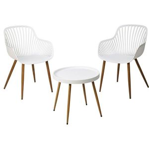 Set de grădină Amarillo alb, 3 bucăți imagine