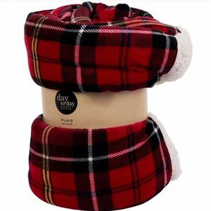 Pătură din lână Classic roșie, 200 x 150 cm, roșu imagine