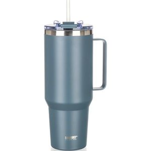 Banquet Cană termică din oțel inoxidabil cu mâner Twain 1200 ml, gri închis, gri închis imagine