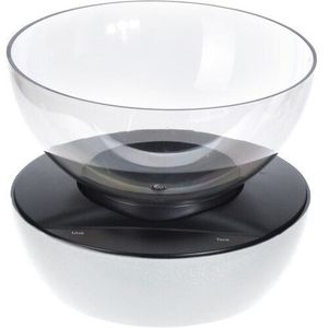 Cântar de bucătărie cu bol EH Ada alb, LED, 18 x 14, 5 cm imagine