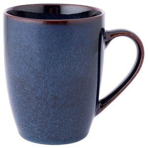 Altom Cană ceramică Reactive Navy Blue 350 ml imagine