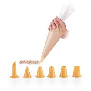 Pungă de decorat Tescoma DELÍCIA 30 cm, 10 buc., 6 duze imagine