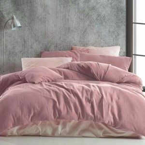 Lenjerie de pat Kvalitex Muselină roz , 140 x 200cm, 70 x 90 cm, roz, 140 x 200 cm, 70 x 90 cm imagine