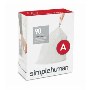 Simplehuman Saci pentru coșul de gunoi A 4, 5 l, 90 buc., 60 buc. imagine