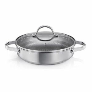 Tigaie adâncă cu capac Tescoma SteelCRAFT diametru 28 cm, 2 mânere, 28 cm imagine