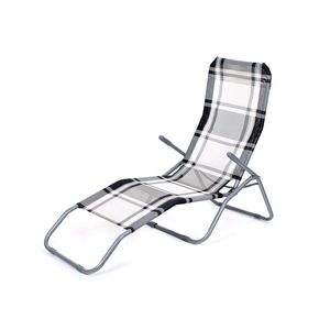 Happy Green Șezlong pliabil de plajă, cub, antracit imagine