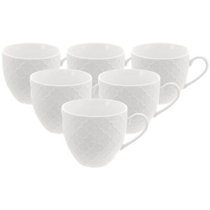 Cană din porțelan Orion WHITELINE 0, 25 l, 6 buc. imagine