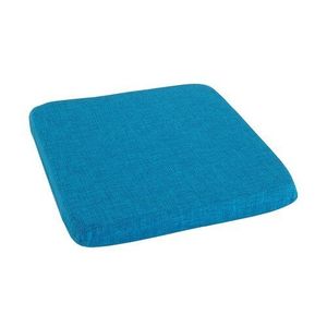 Pernă scaun B.E.S. Petrovice cu șnururi, turcoaz, 40 x 40 cm, turcoaz imagine