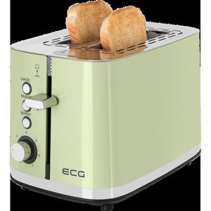 Prăjitor de pâine ECG ST 2766 Vintage Olive, verde imagine