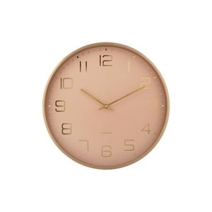 Karlsson 5973LB ceas de perete design, roz, diametru 40 cm, roz imagine