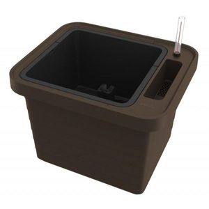 Jardinieră auto-udare Berberis UNO, ciocolată imagine