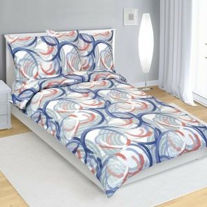 Lenjerie de pat Bellatex Bule creponată, 140 x 220 cm, 70 x 90 cm, 140 x 220 cm, 70 x 90 cm imagine