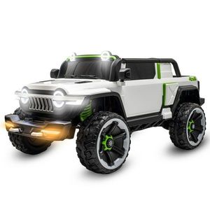 Baby Mix Mașinuță electrică pentru copii Flexible, albă imagine