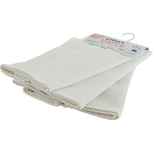 Șervet de bucătărie B.E.S. Petrovice vafe, alb, 40 x 60 cm, set 3 buc., alb imagine
