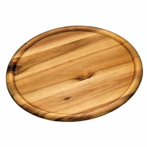 Kesper 28462 Tăietor pentru pizza din lemn deacacia, diametru 32 cm imagine