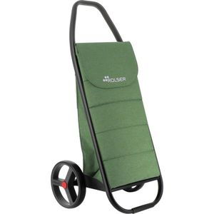 Rolser Geantă cu roți Com Tweed Polar Black Tube, verde imagine