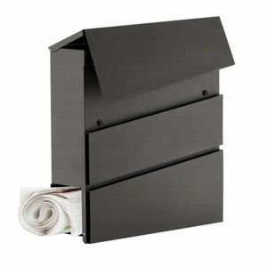 Cutie poștală Parrot din oțel, antracit imagine