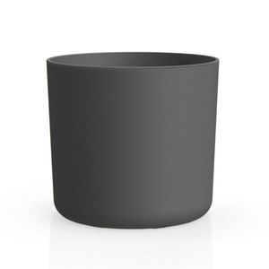 Ghiveci de flori Gardenico Lora antracit, diam. 30 cm, antracit, diam. 30 cm imagine