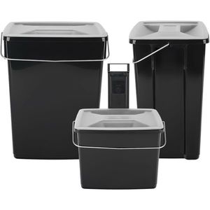 Set de reciclare Curver Biobox 2x10 l + 6 l imagine