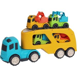 Camion 33 cm cu remorcă , 11 x 40 x 25cm imagine